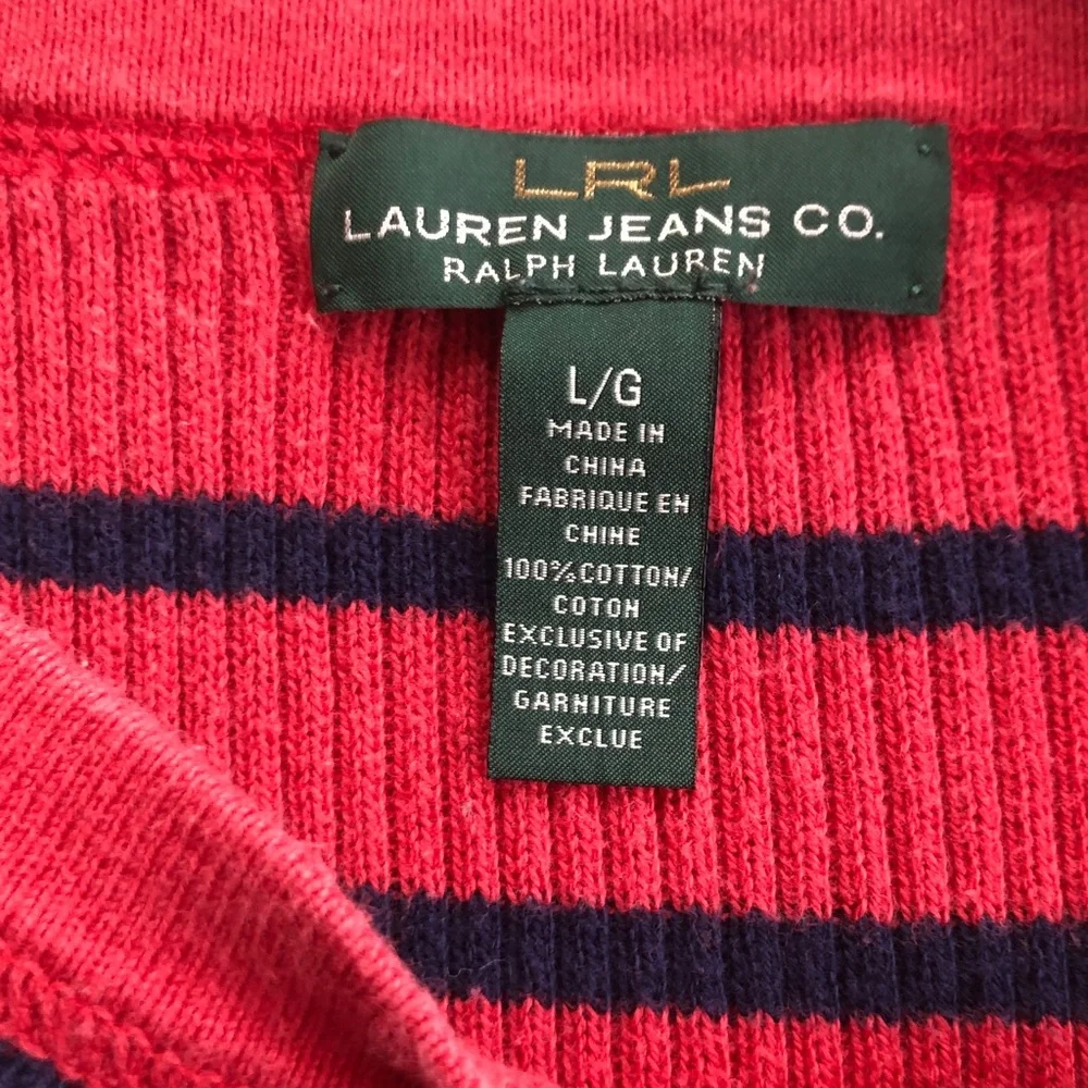 Lot of 3 Ralph Lauren shirts size large in used condition cotton blend - Picture 2 of 11